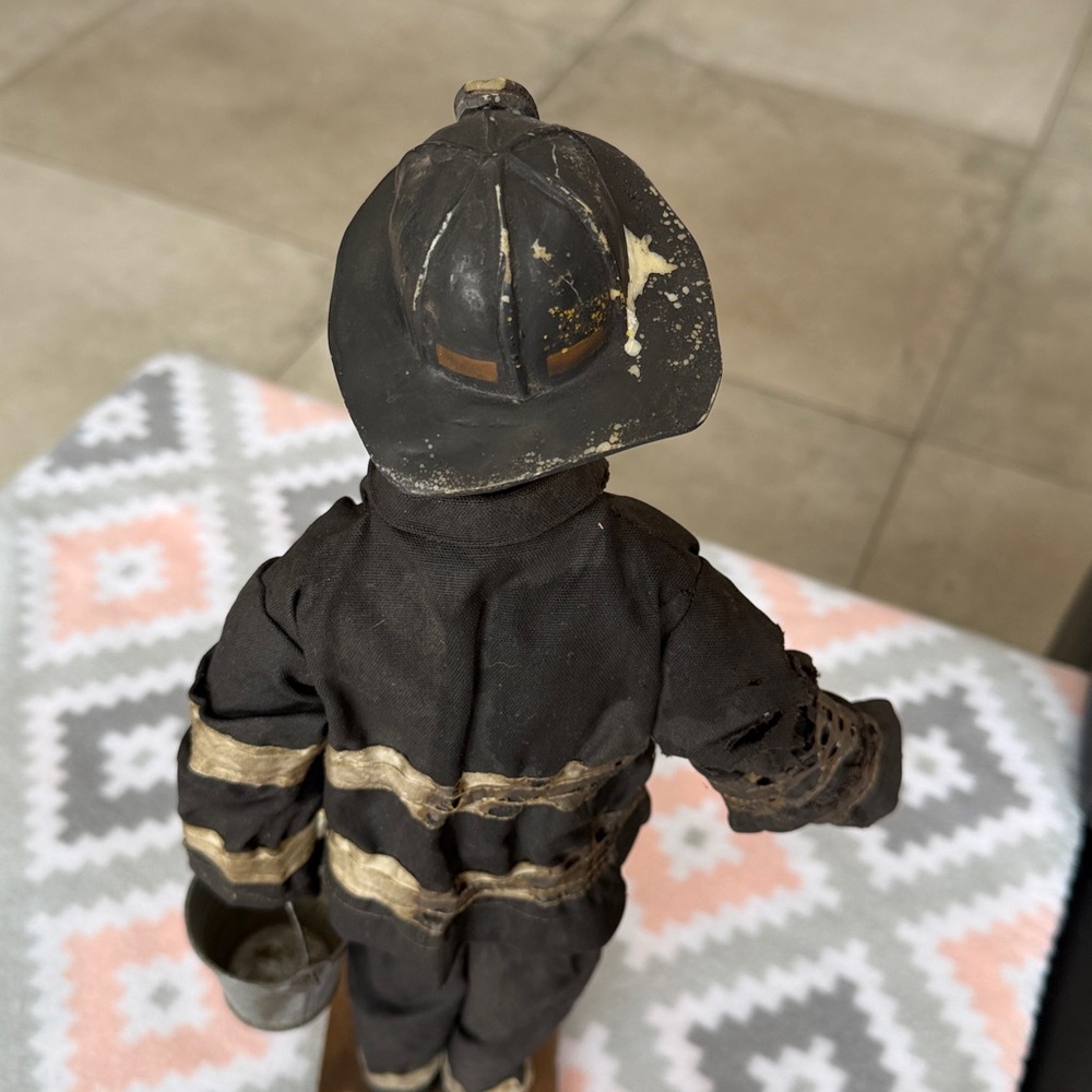 Vintage Firefighter Figurine 18” tall - Picture 9 of 11